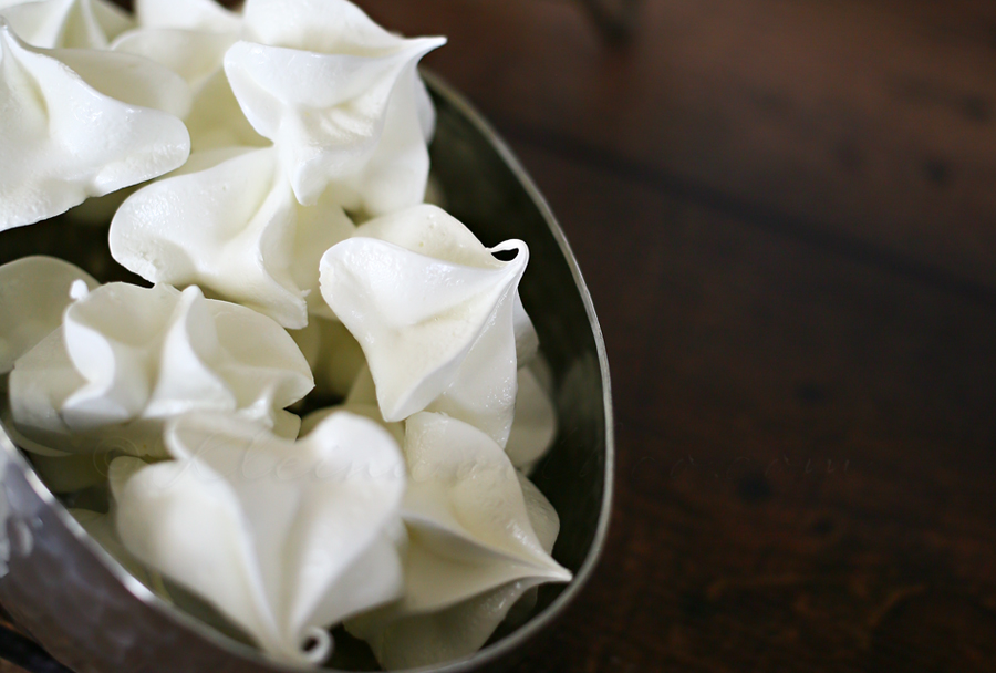 Cake Batter Meringues