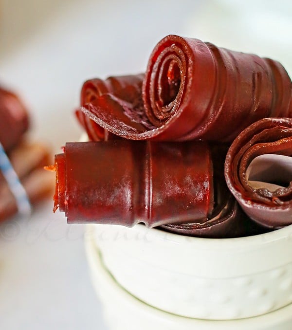 Plum Fruit Leather