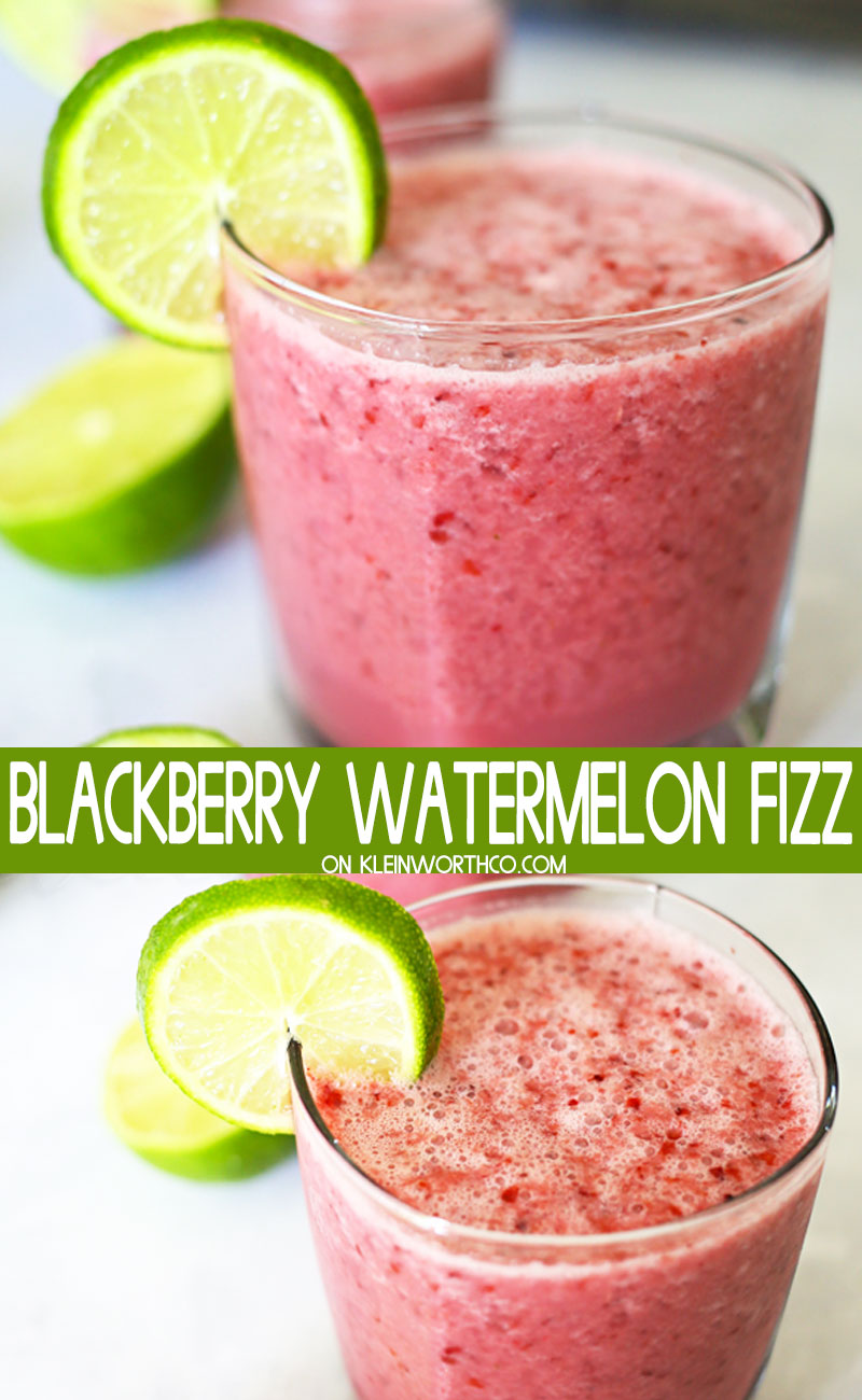 Blackberry Watermelon Fizz