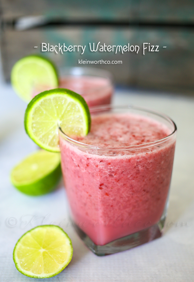 Blackberry Watermelon Fizz