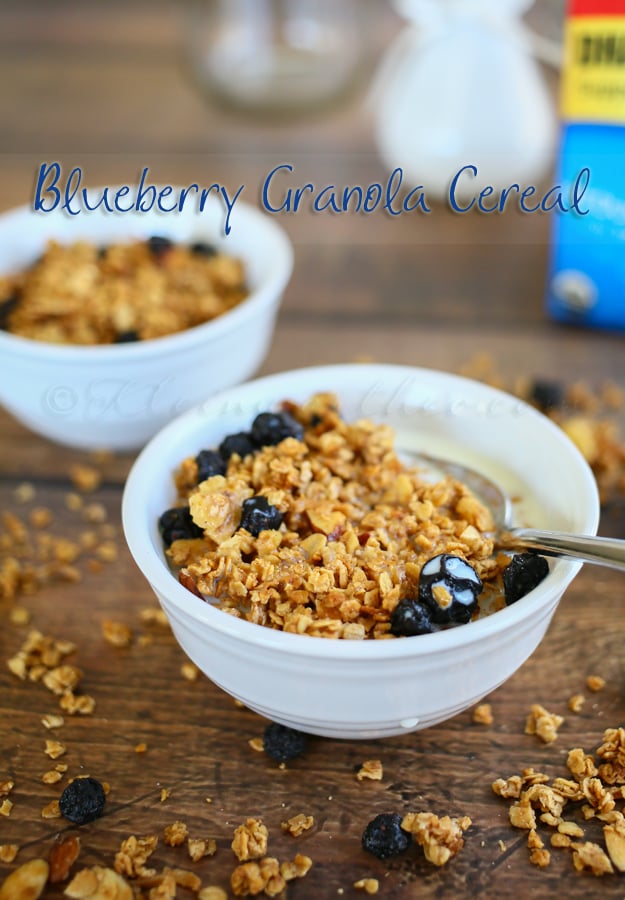 Blueberry Granola Cereal