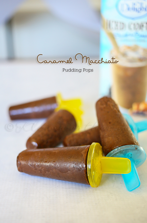 Caramel Macchiato Pudding Pops