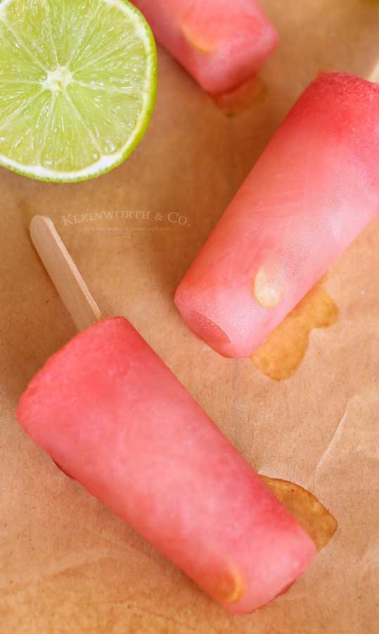 Sour Watermelon Pops recipe