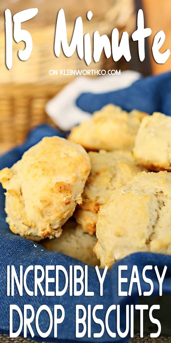 15-Minute Drop Biscuits