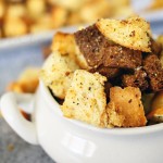 Garlic & Herb Croutons