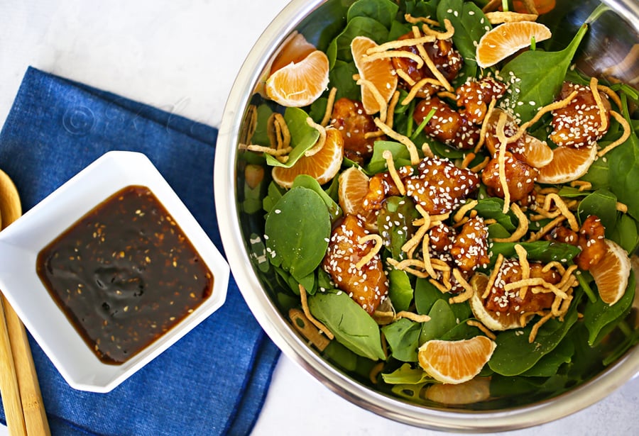 General Tso's Chicken Salad