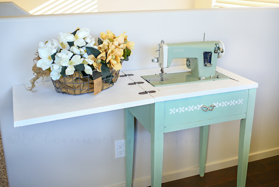 Antique Sewing Table Makeover Taste