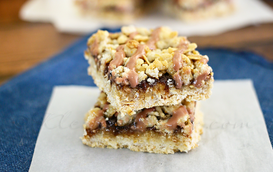 Fig Crumble Bars