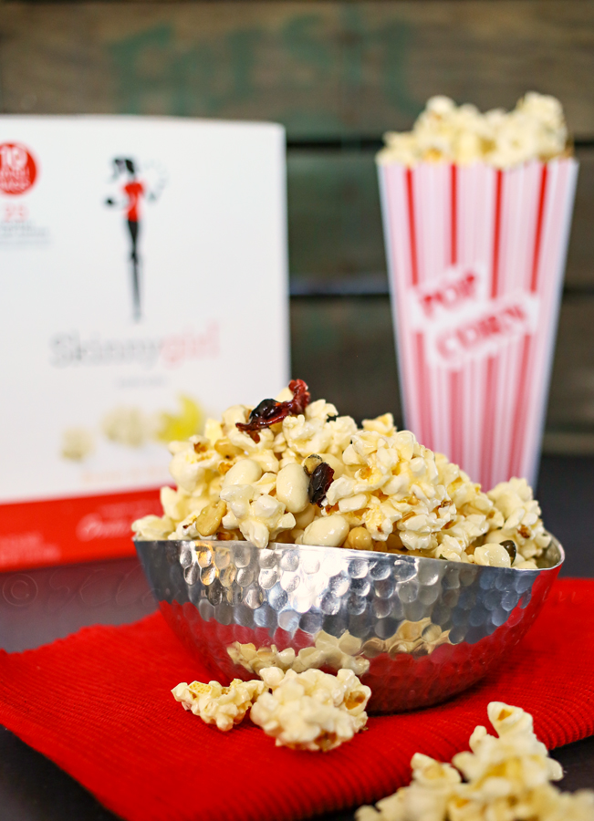 Skinny Caramel Popcorn