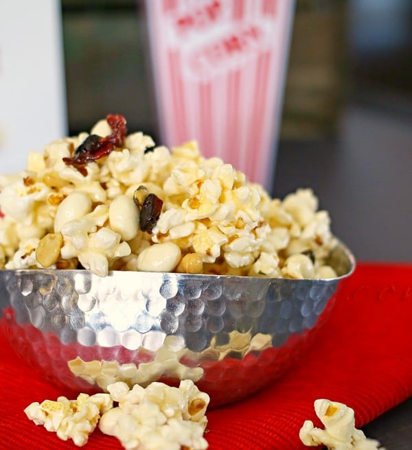 Skinny Caramel Popcorn