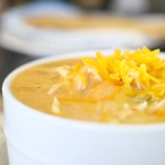 Jalapeno Cheddar Chicken Soup - in the crock pot