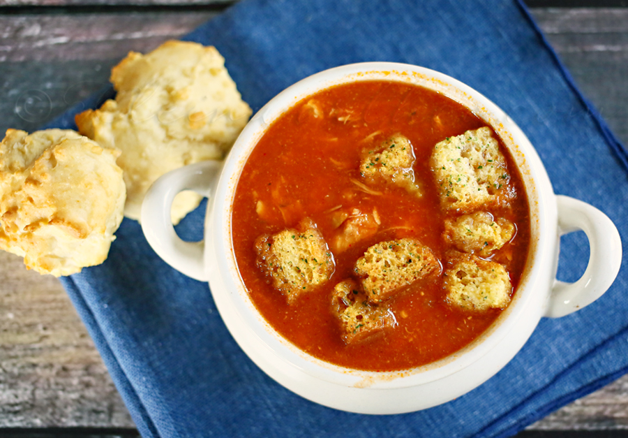 Crock Pot Chicken Tomato Soup