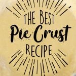 Easy Pie Crust