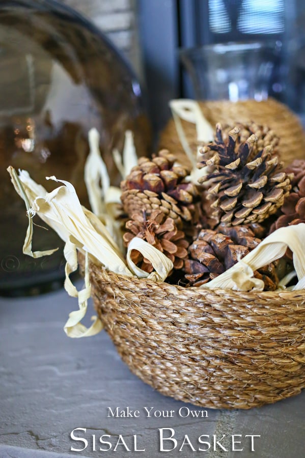 DIY Sisal Basket