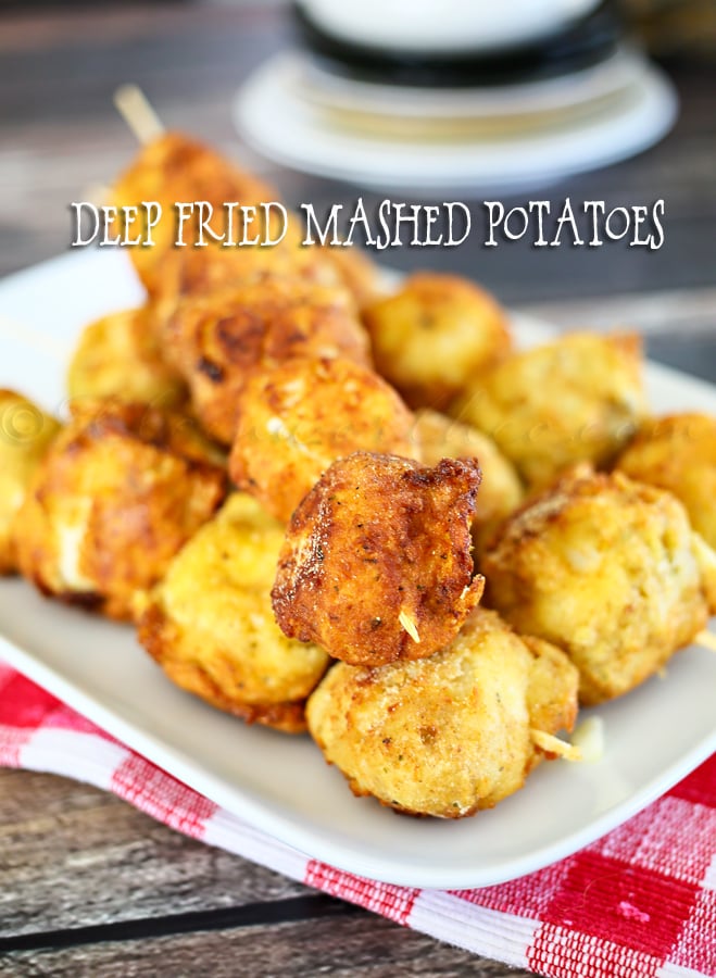 Deep Fried Mashed Potatoes