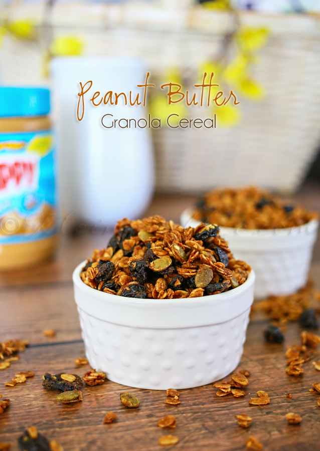 Peanut Butter Granola Cereal