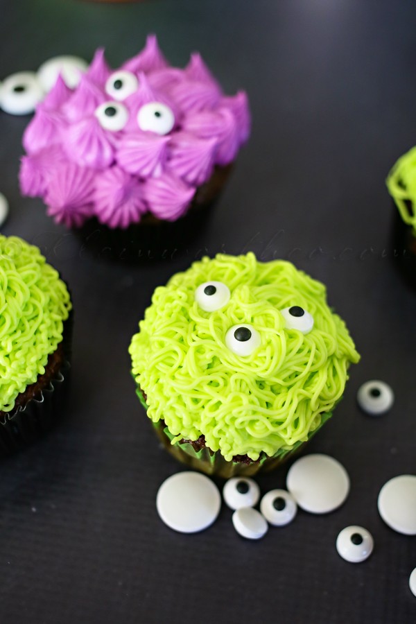 Monster Cupcakes