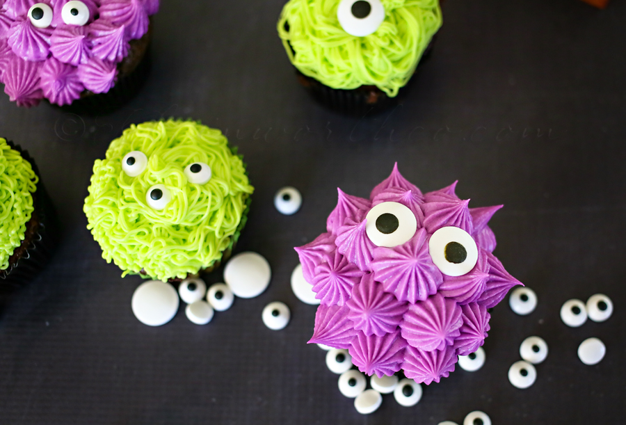 Monster Cupcakes