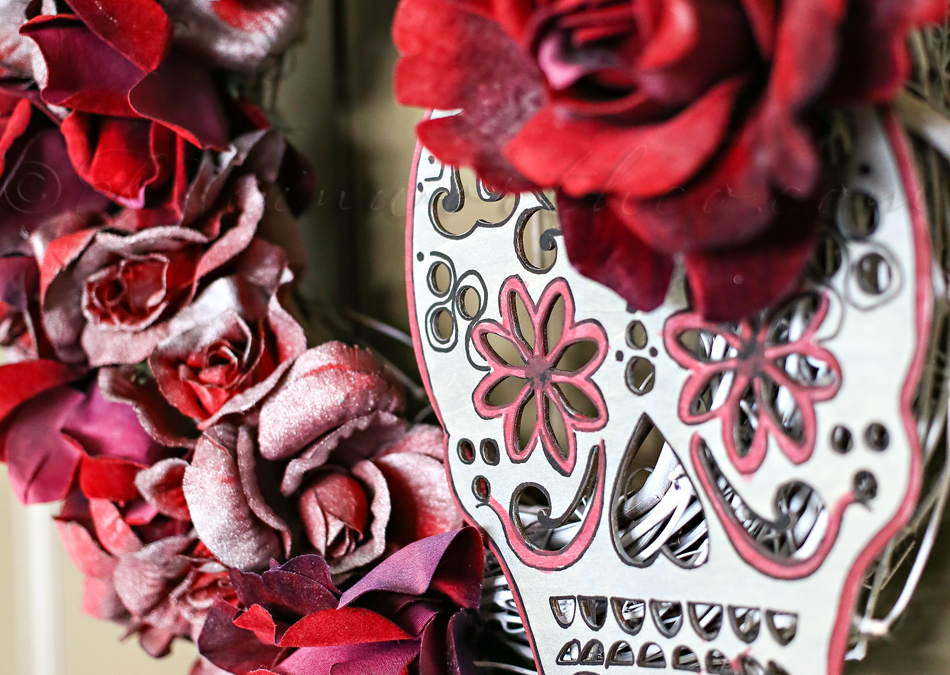 Sugar Skull Wreath