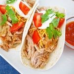 Salsa Pulled Pork Tacos