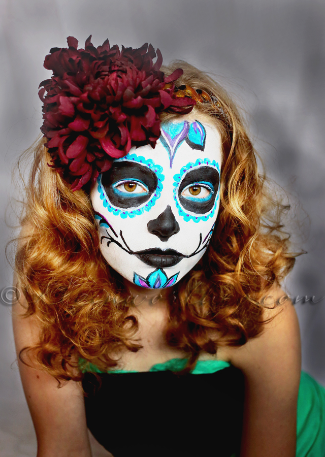 Day of the Dead Face Paint Tutorial - Taste of the Frontier