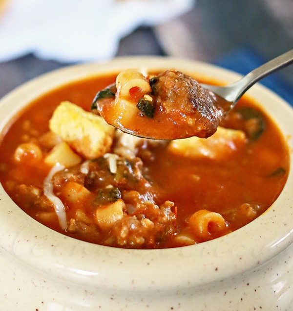 Ditalini & Sausage Soup