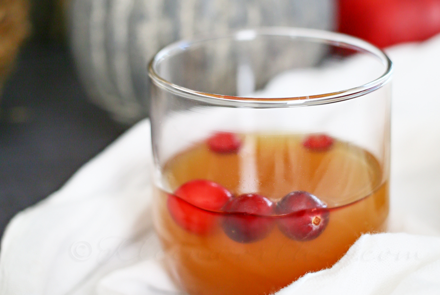 Cran-Apple Bourbon Punch