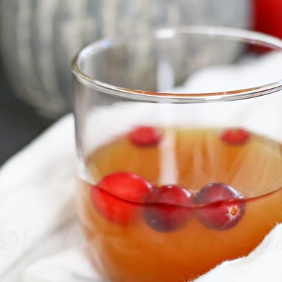 Cran-Apple Bourbon Punch