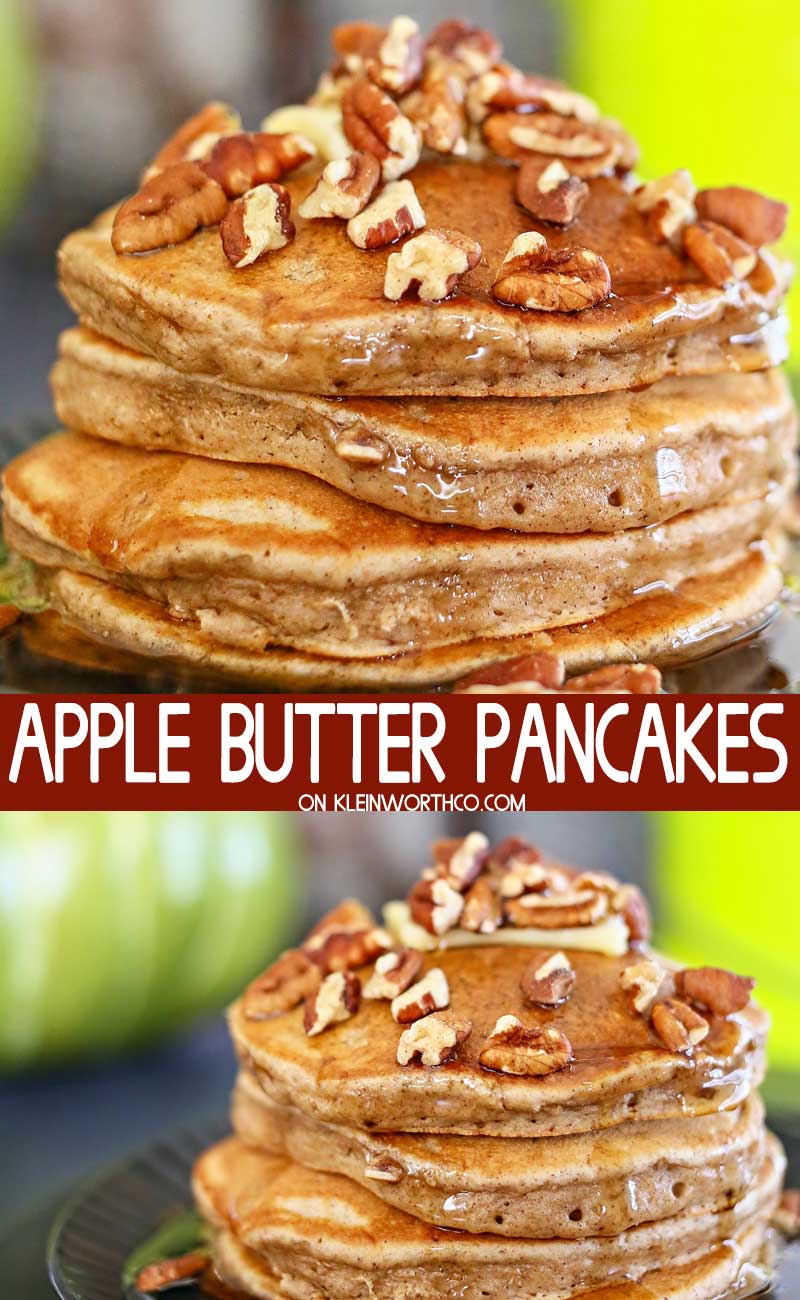 Apple Butter Pancakes