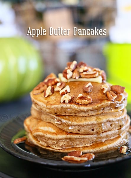 Apple Butter Pancakes