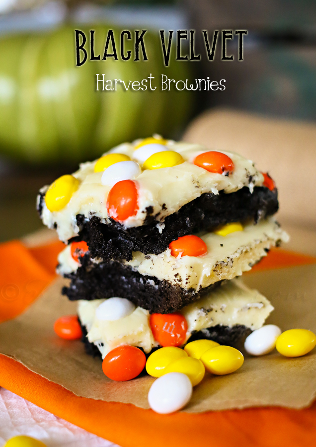 Black Velvet Harvest Brownies