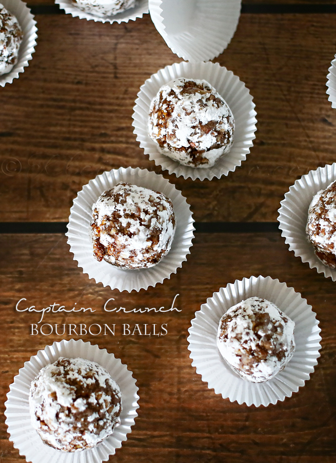 Captain Crunch Bourbon Balls