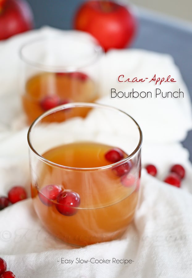 Cran-Apple Bourbon Punch