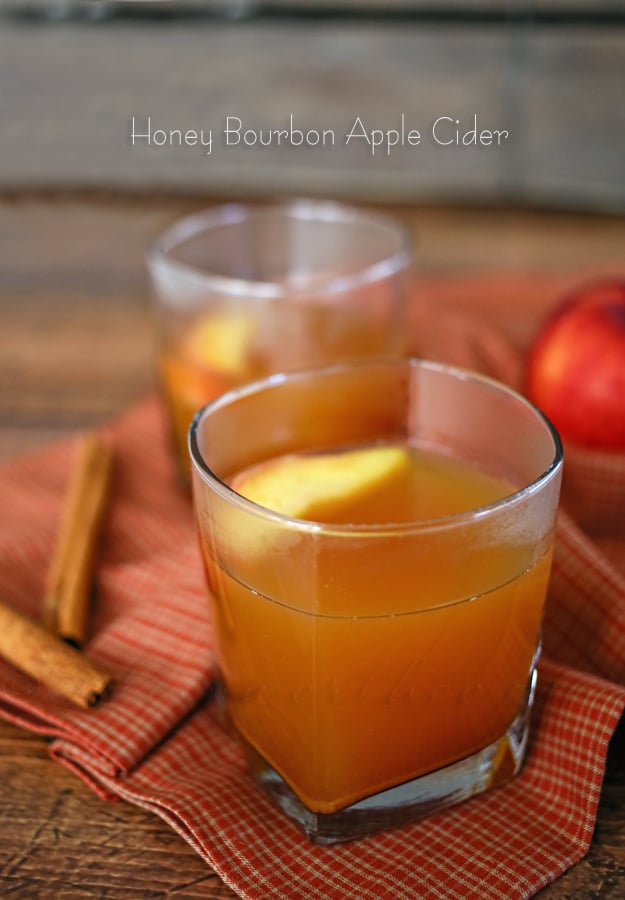 Honey Bourbon Apple Cider