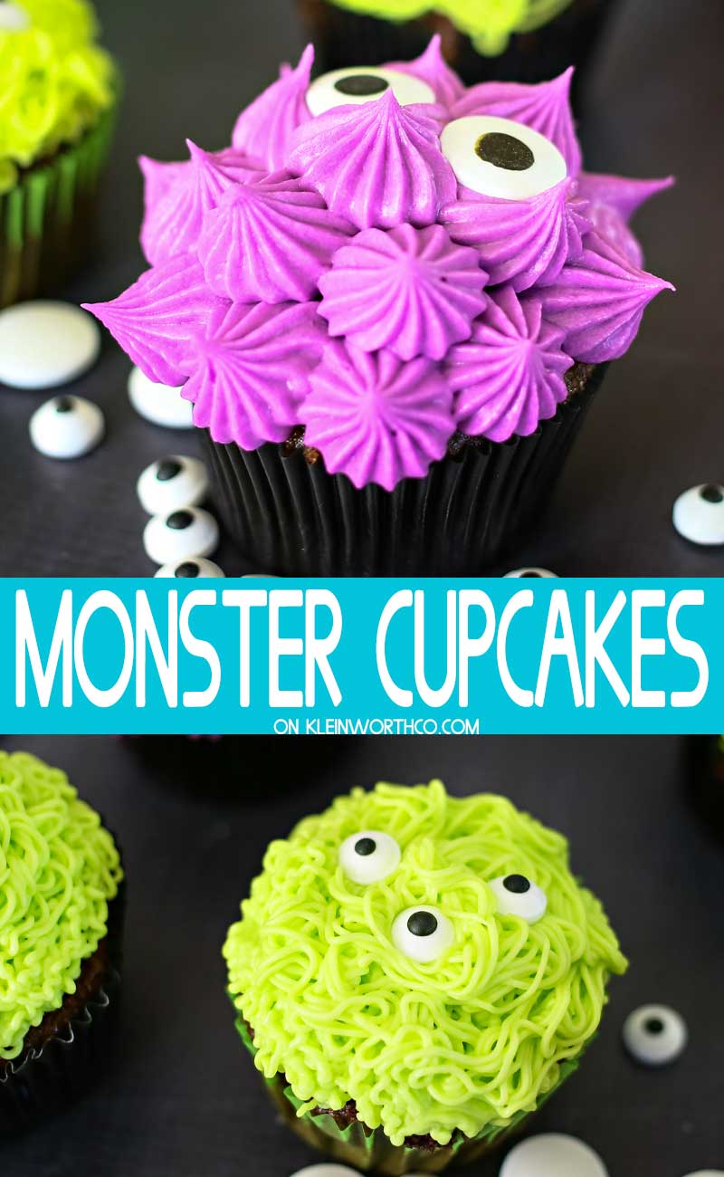 Monster Cupcakes