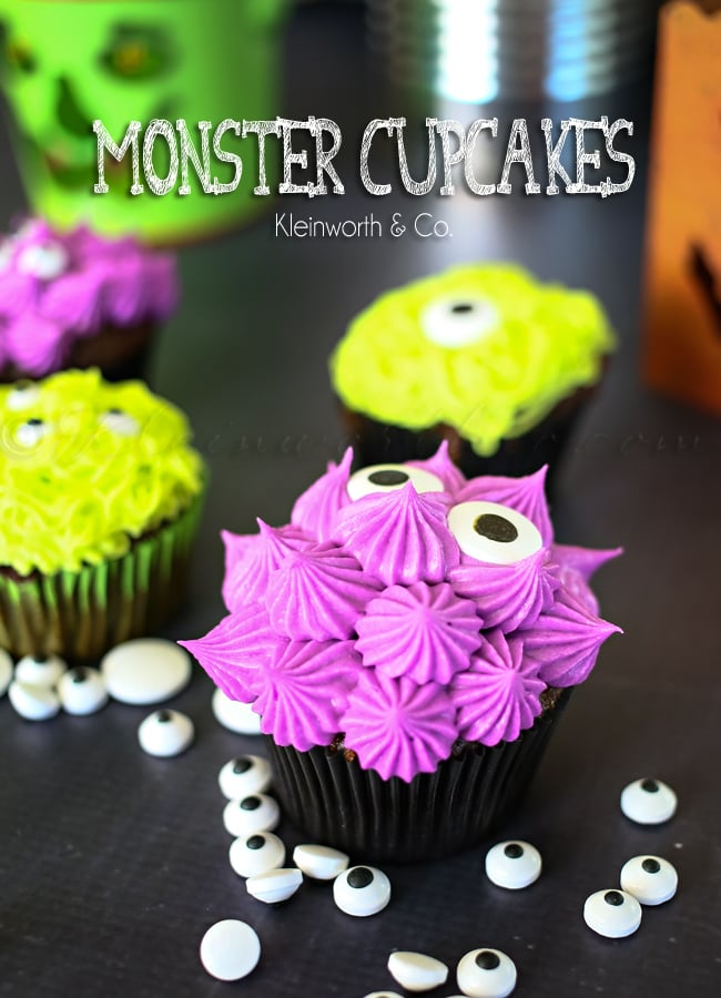 Monster Cupcakes