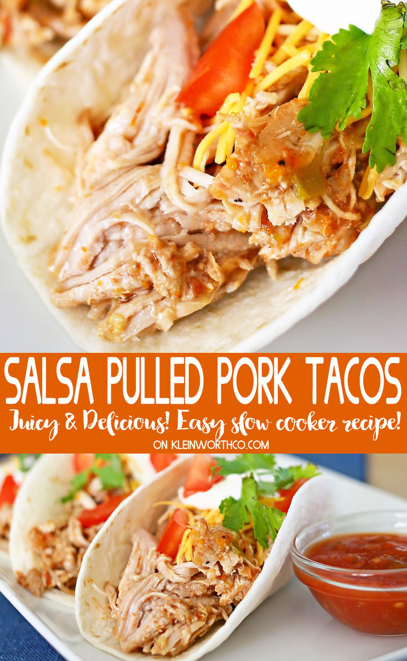 Salsa Pulled Pork Tacos