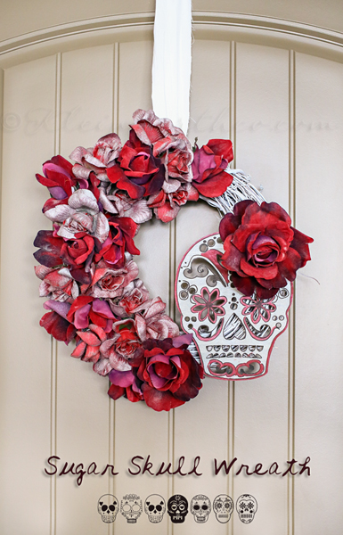 Sugar Skull Wreath