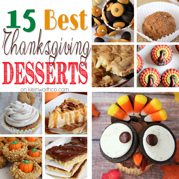 15 Best Thanksgiving Desserts