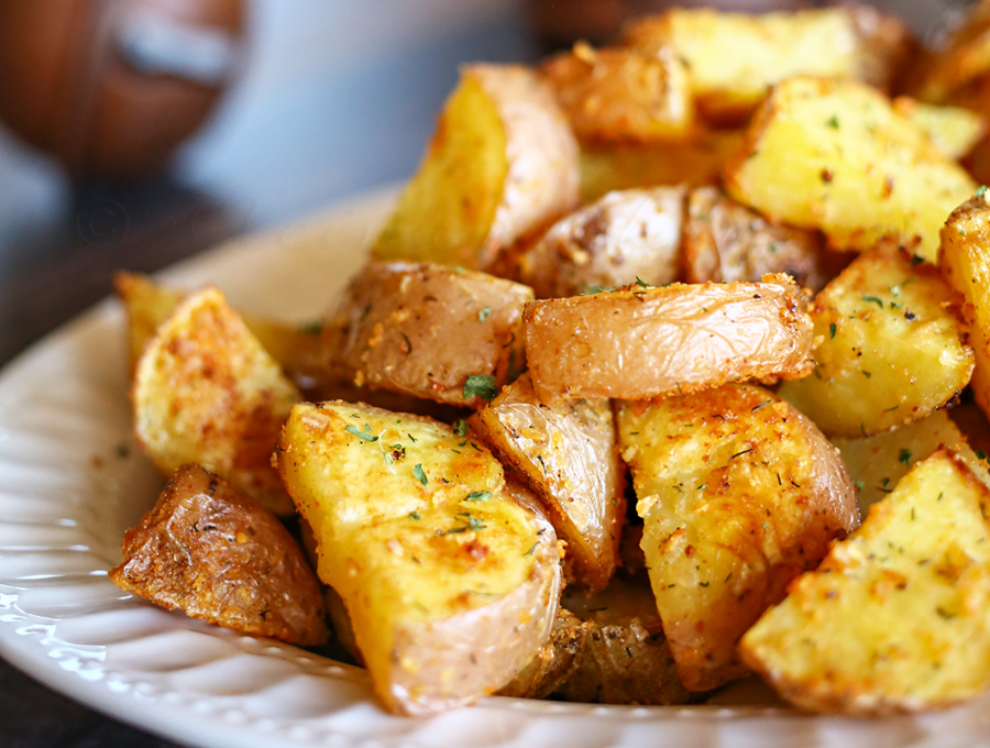 Effortless Oven Roasted Potatoes