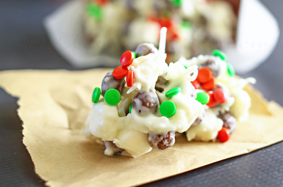 Holiday Coco Clusters