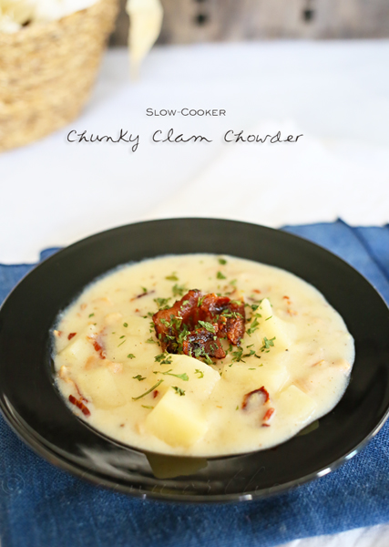 Slow Cooker Clam Chowder