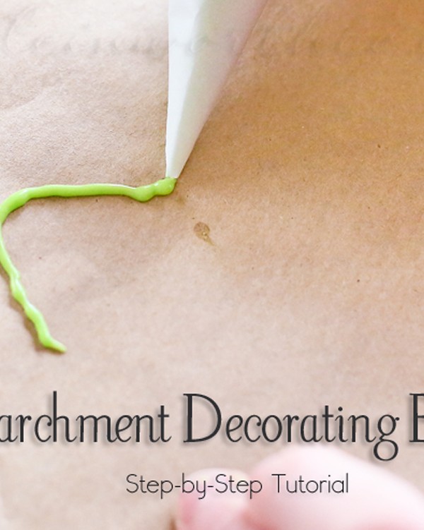 Parchment Decorating Bag Tutorial