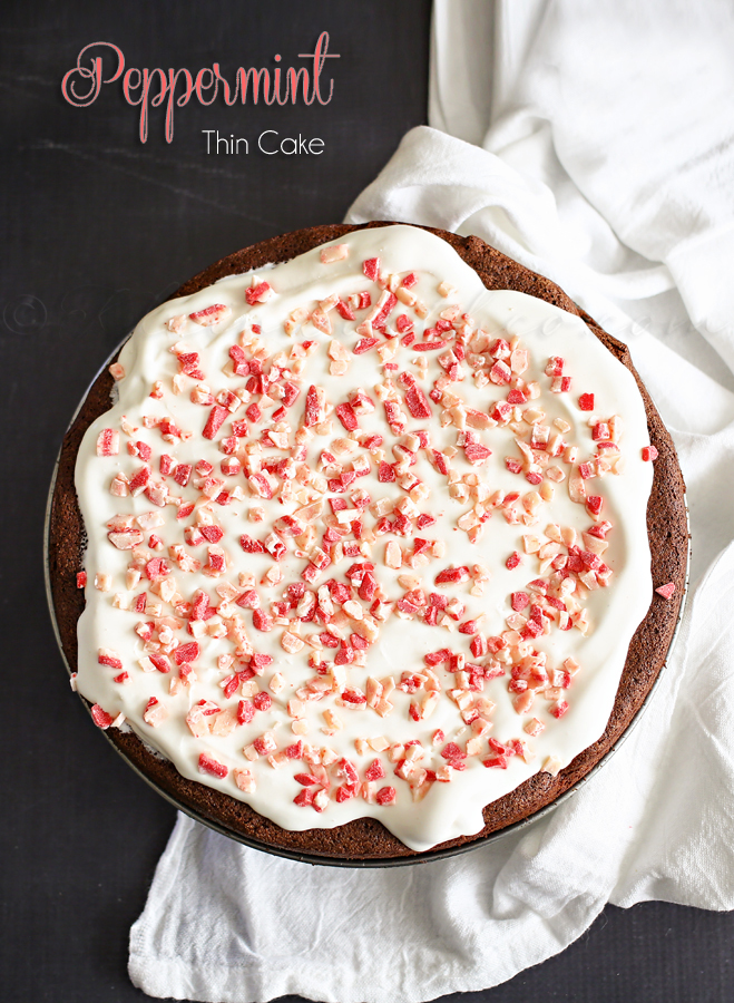 Peppermint Thin Cake