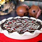 Candy Cane Oreo Pie