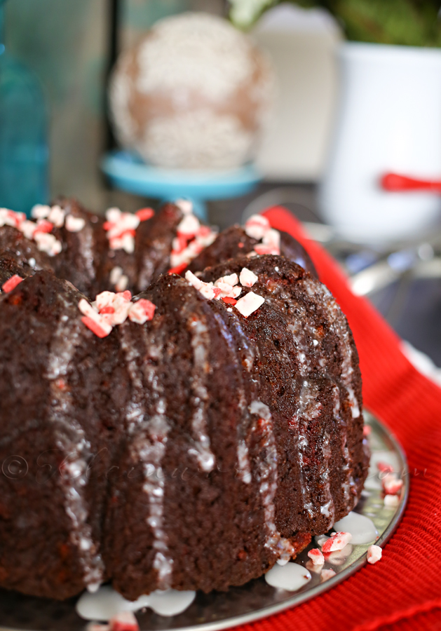 Chocolate Peppermint Cake