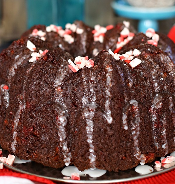 Chocolate Peppermint Cake