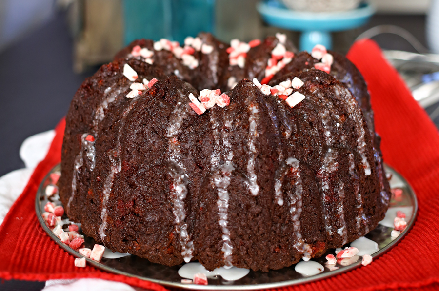 Chocolate Peppermint Cake