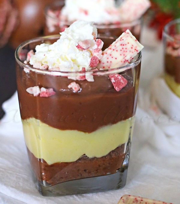 Peppermint Pudding Cups