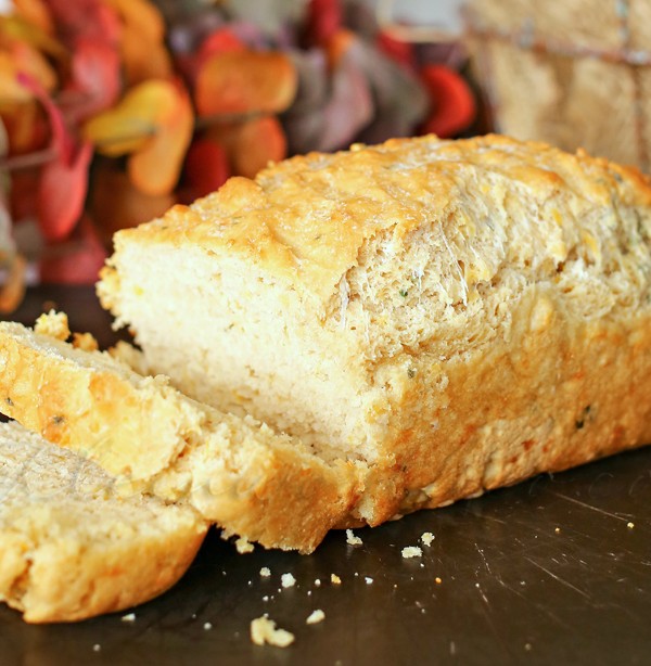 Cheddar & Chive Beer Bread